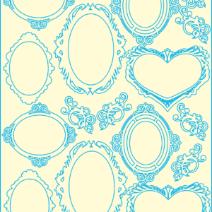 Сет от бирен картон рамки 020