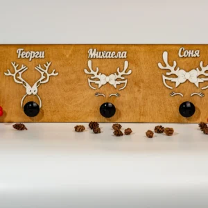 Закачалка за коледни чорапчета