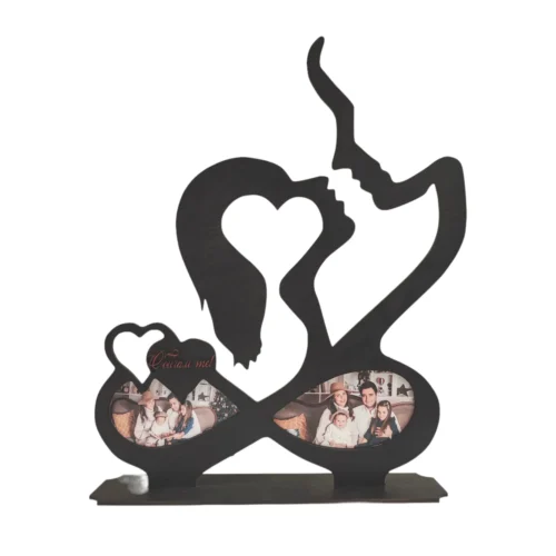 Силует със снимка