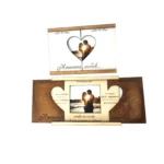 Картичка с послание и снимка