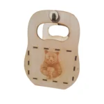 Дървена кошничка за бира - Image 2