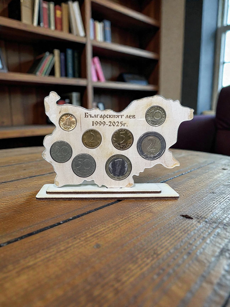 Монетник български лев монетник Български лев