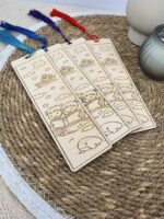 Дървен книгоразделител – Детски свят